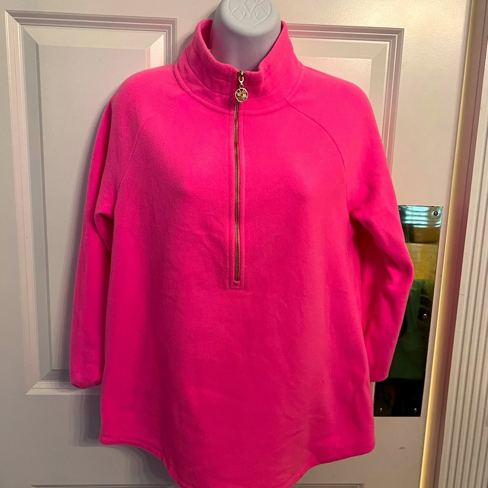 NWT Lilly Pulitzer Hot Pink Fleece